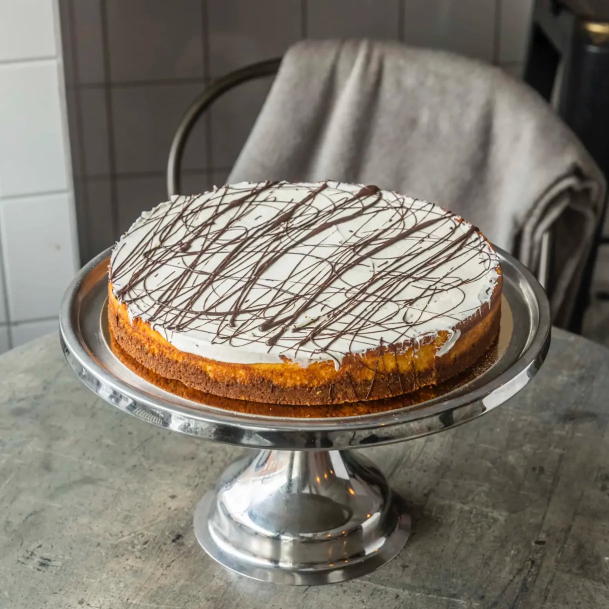 Mango cheesecake