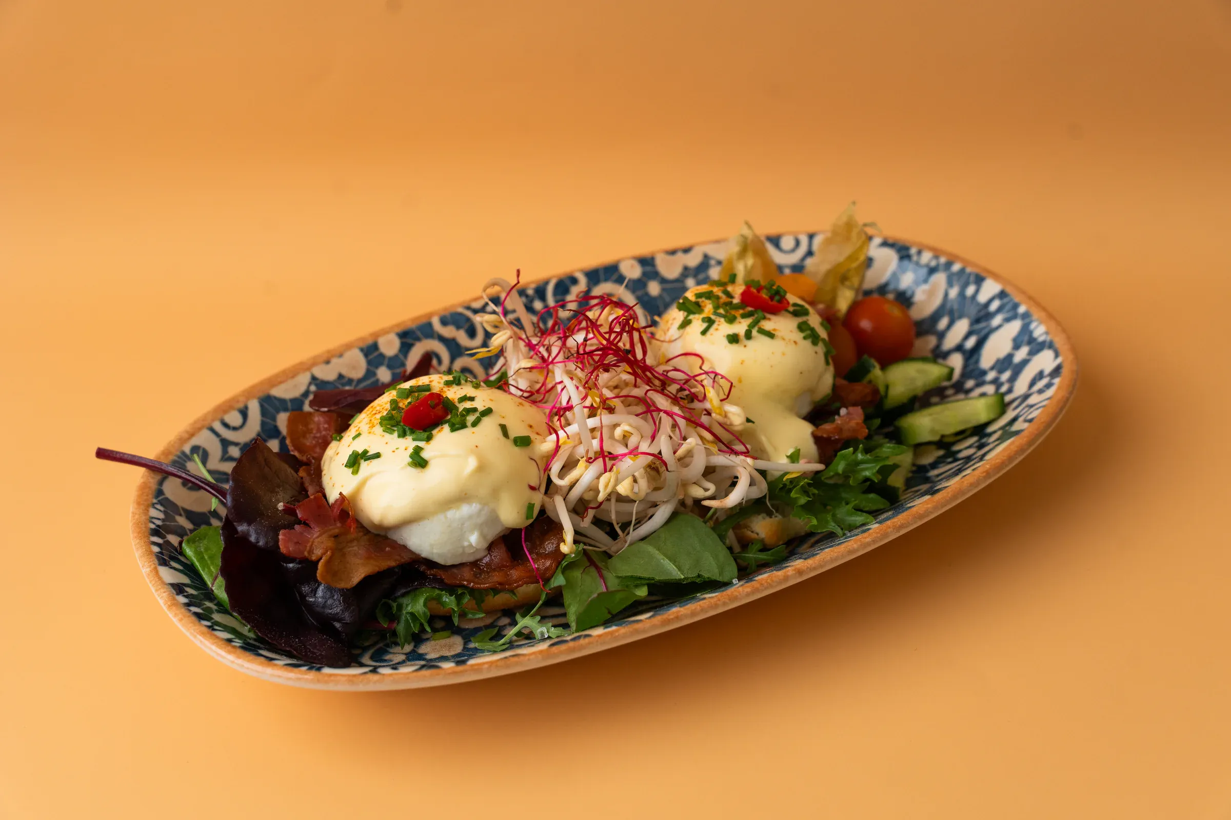 Ägg benedict (endast på helger)