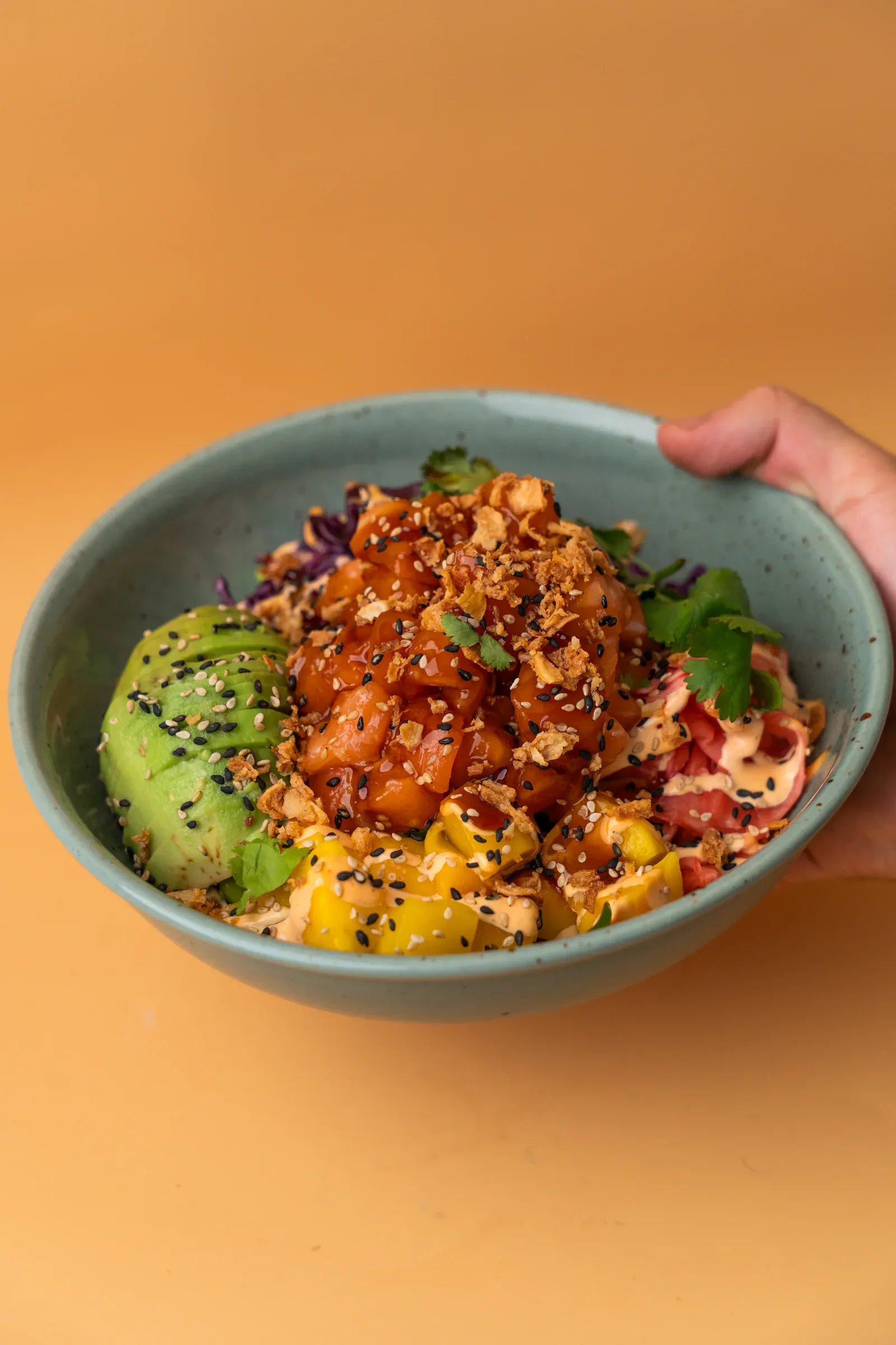 Poke bowl from Café Crema