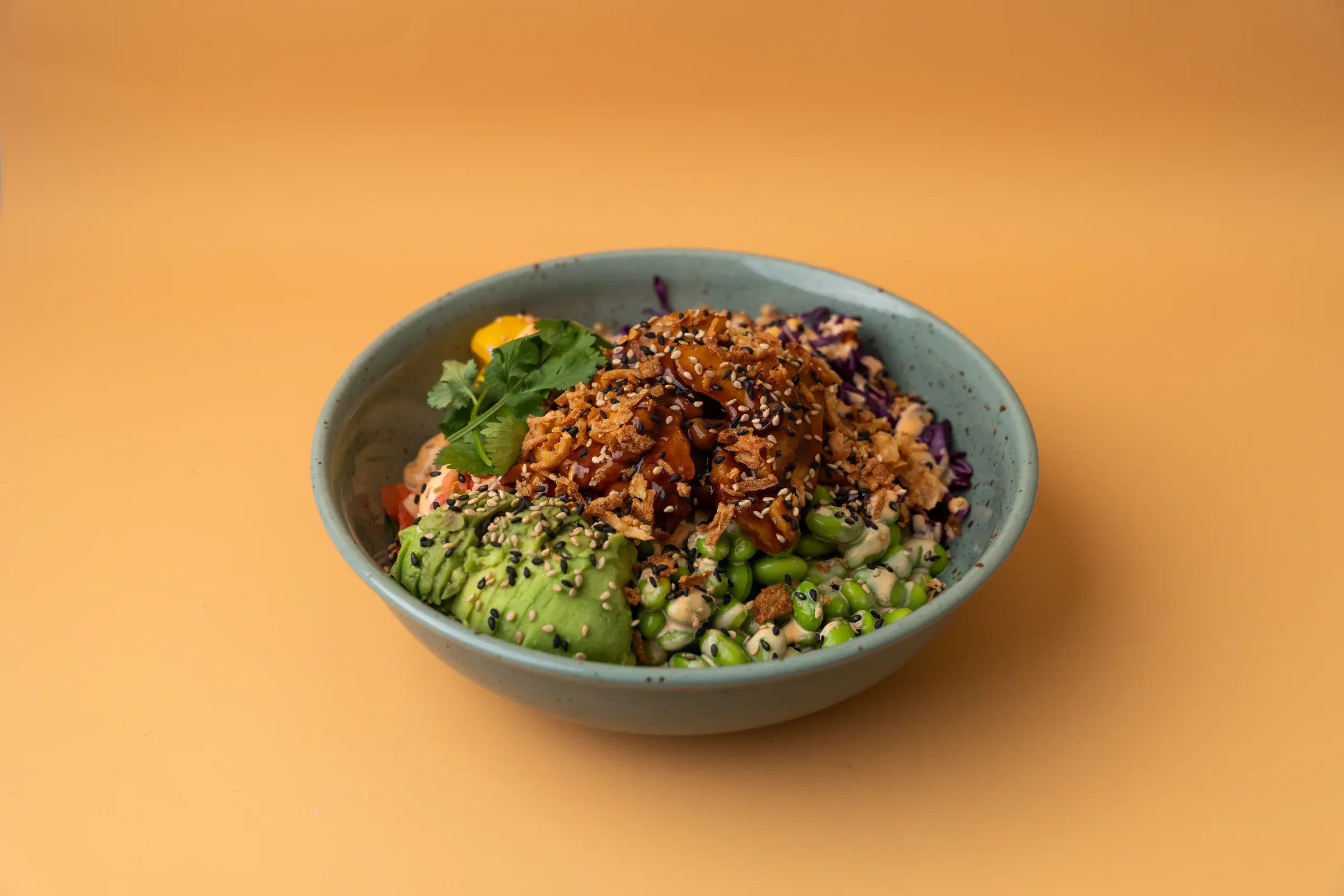 Poke Bowl Kyckling Teriyaki