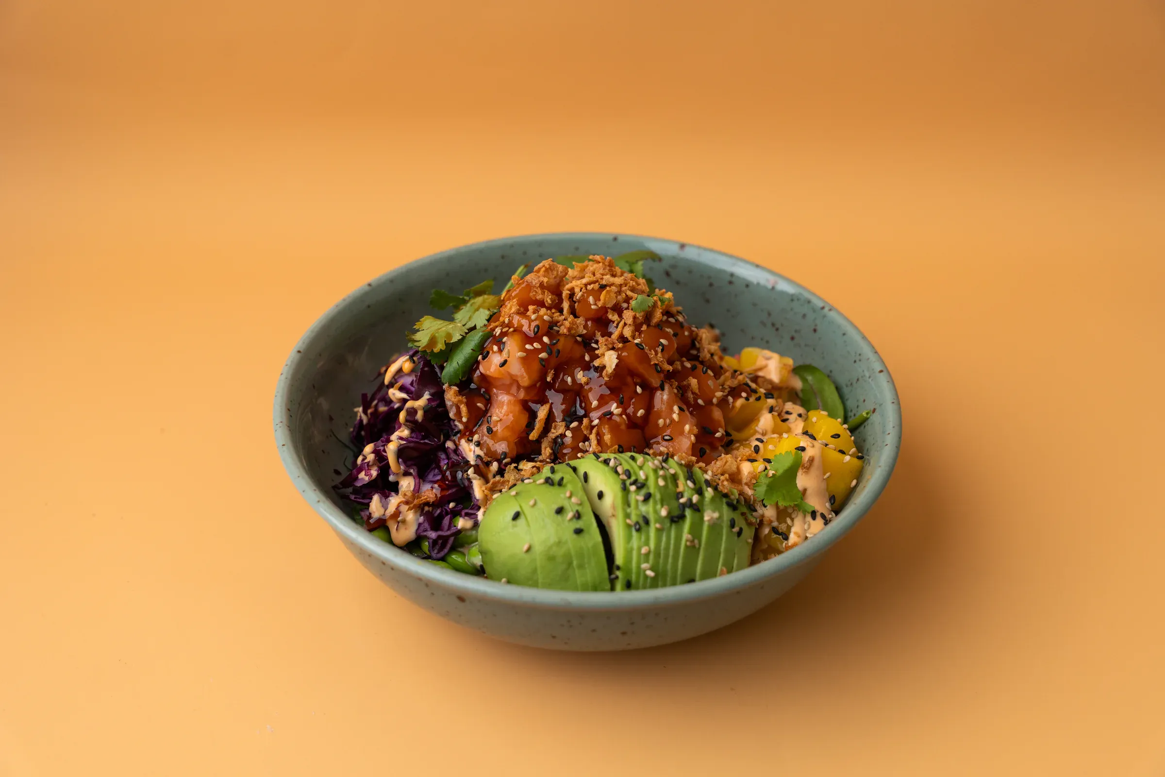 Poke Bowl Lax Teriyaki